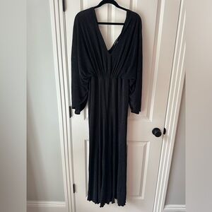 INC Black flowy jumpsuit